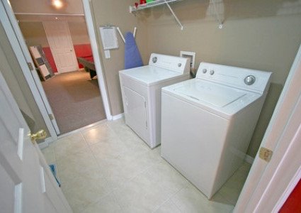 Laundry room plumbing