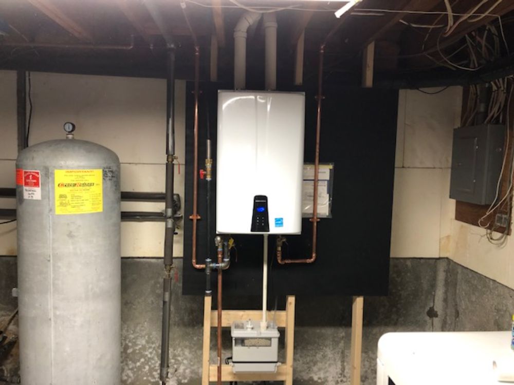 Tankless Water Heater Install in Fairfield, CT